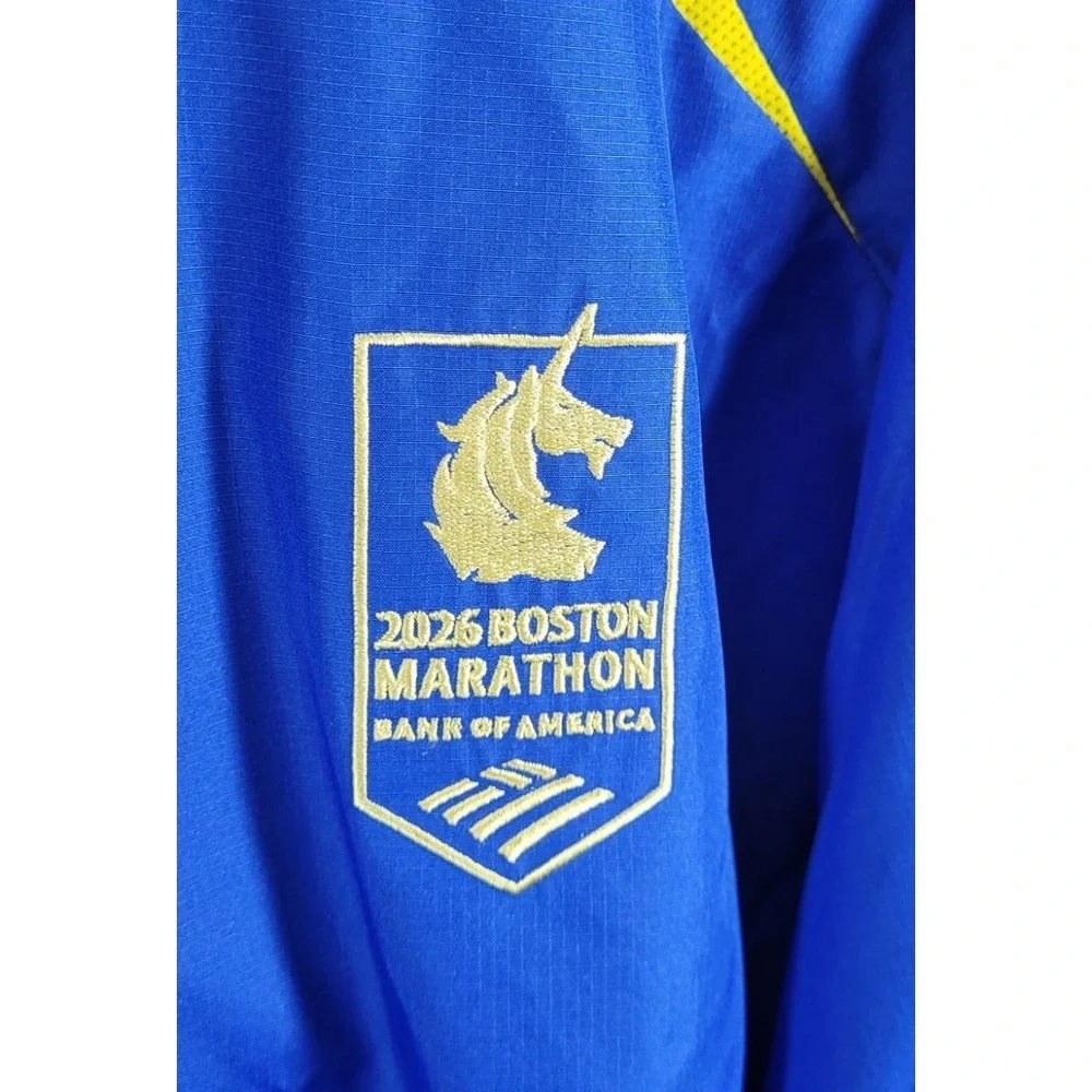 Adidas Men's Boston Marathon 2026 Celebration Jacket - Blue - 2XL